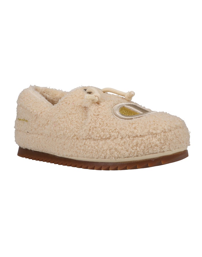 Champion Slippers Dames - Khaki - University Cozy High Pile ( 597813-GOY )